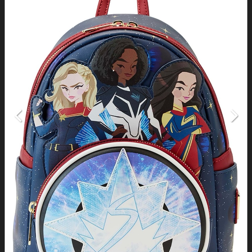 Marvel The Marvels Group Loungefly Mini Backpack
